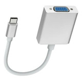 Cabo Adaptador Usb 3.1 Tipo-c Macho X Vga Fêmea Qualidade