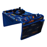 Mesinha De Atividades Mont Infantil Portatil Carro 10009azul