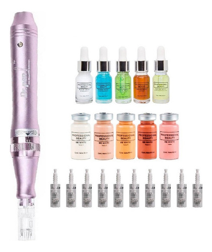 Dermapen Dr Pen M7 + 10 Agujas + 5 Serum + 2 Capacitaciones