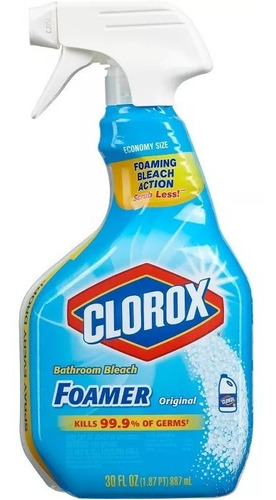 Clorox Foamer Limpiador Para Baños Original 32 Oz. Importado