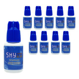 Mayoreo 10 Pzs -sky Adhesivo Para Pestañas Tapa Azul S+ Type