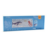 Kit Teclado Mouse Bluetooth Netmak Ultra Slim Kids Nmkb401-1