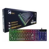 Teclado Gamer Semi Mecanico Genius Gx Scorpion K8 Usb Rgb 