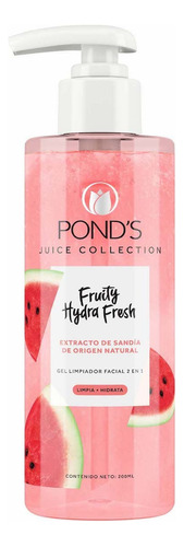 Pond´s Fruity Hydra Fresh Sandía Gel Limpiador Facial 200ml