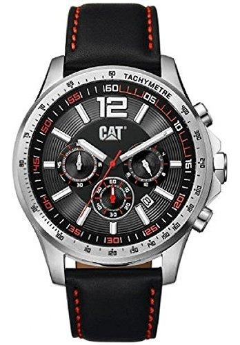 Reloj De Ra - Cat Boston Chronograph Leather Watch Ad*******