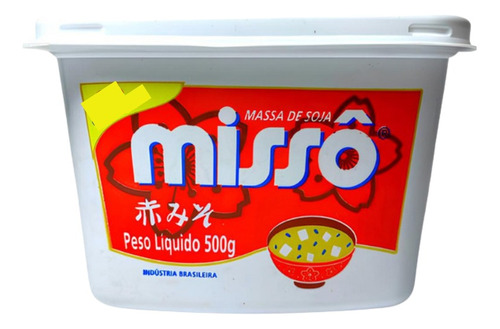 Pasta De Soja Misso Aka Escuro Sakura 500g