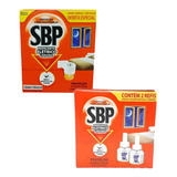 Kit Inseticida Elétrico Sbp 45 Noites 1 Aparelho + 3 Refil