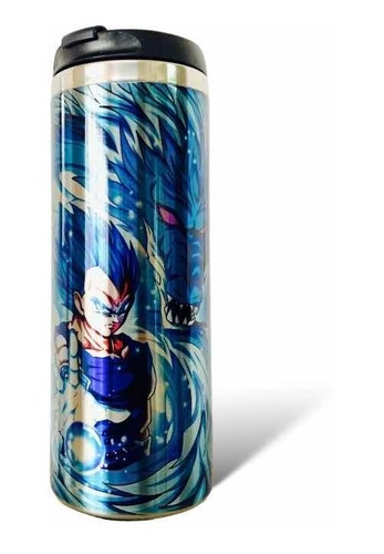 Termo Diseño Vegeta Personalizado Anime Dragon Ball