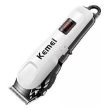 Maquina De Cortar Pelo Kemei Km-809a Barber Recargable Pro