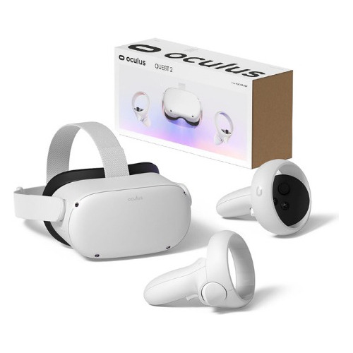 Oculus Quest 2 128gb Com Acessórios Realidade Virtual Vr