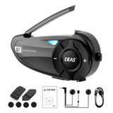 Intercomunicador Ejeas Q2 Audifonos Para Casco Moto Ip67 1pc