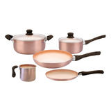 Set Ollas Hudson Antiadherente Ceramico 7 Piezas