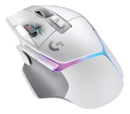 Mouse Gamer Sem Fio G502 X Plus Rgb Ligtsync Branco Logitech