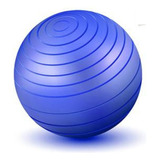 Bola Pelota Fisioterapia Reabilitação Academia Pilates 85 Cm Cor Bola Azul Inflável Para Exercícios 85 Cm