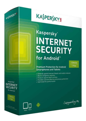Kaspersky Internet Security Android, 1 Disp Entrega Rápida