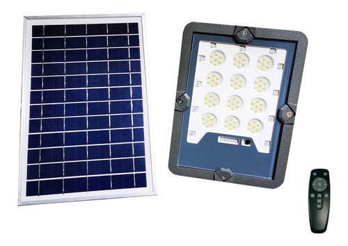 Reflector Led Solar 60w Uso Exterior E Interior Contorno Rgb