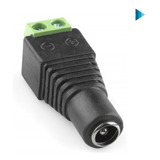 Conector Ficha Plug Hembra Alimentacion Dc Camara Led X 50u