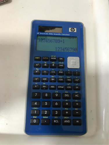 Calculadora Hp Smartcalc 300s Usada Leia Abaixo Descritivo