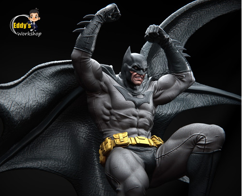 Batman - Ed - Arquivo Stl - Impressora 3d