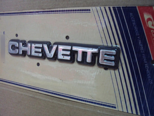 Emblema Chevette De Plastico Foto 2