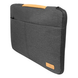 Portafolio Slim Ejecutivo Laptop 15.6 Ashbag Perfect Choice Color Gris Tamaño De Pantalla De La Laptop 15.6
