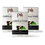 Pili Barras De Jabn De Carbn Activado Natural Con Aceite De 