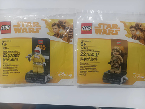 Lego Polybag: Kessel Mine Worker Y Han Solo Mudtrooper 44