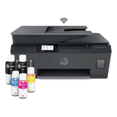 Impresora Multifuncional HP Smart Tank 615, Tinta Continua, Color, Wi-Fi, Smart App, ADF Alimentador Automático, Fax | Envío gratis