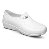 Sapato Feminino Lady Works Limpeza Hospital Bb95 Branco