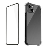 Kit Carcasa Para iPhone 13 + Lamina Ceramica 