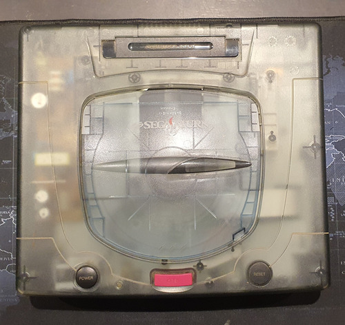 Console Sega Saturn Transparente Leitor Óptico Não Funciona