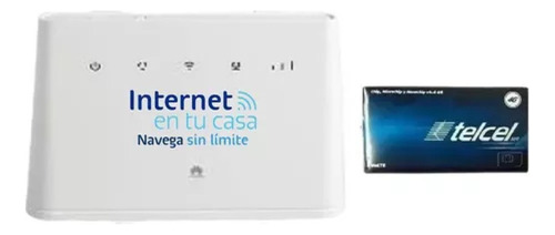 Modem Wifi Internet Hotspot Mifi Ilimitado Telcel Para Casa