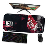 Mousepad Gamer Grande Speed 70x30 - Valorant Jett 7