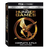 4k Uhd + Blu-ray Hunger Games / Juegos Del Hambre / 4 Films