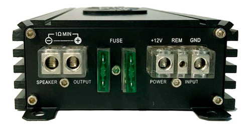 Amplificador Mini Monoblock 1500w Eleven Audio Enano1500.1 Color Negro