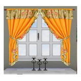 Cortinas Cortas Ambiente Faldon Estampad Agarrad Enviogratis