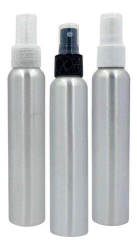 Atomizador Envase Botella Aluminio 120 Ml Spray Barberia X 6