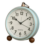 Reloj Despertador De Metal Vintage, Reloj De Escritorio Sile