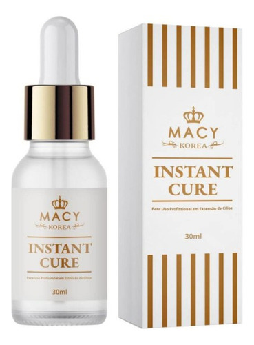 Acelarador De Cola Extensao De Cílios Instant Cure Macy