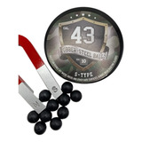 Pelotas Caucho Centro Metal Defensa Personal .43 Paintball X