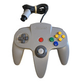 Control Gris Original Para Nintendo 64 Usado Mando Para N64