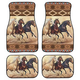 Alfombrillas De Coche Showudesigns Western Horse Para Mujer,