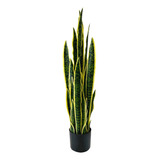 Planta Artificial Sansevieria Lengua Suegra Con Maceta 96cm