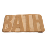 Alfombra De Baño Memory Foam Bath 