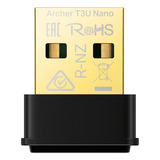 Placa Red Usb Wifi Tp-link Archer T3u Nano Ac1300 5ghz
