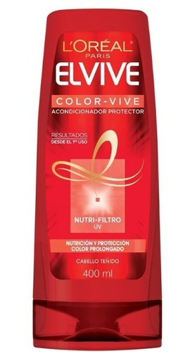 Acondicionador Elvive Color Vive Nutri-filtro Uv 400 ml