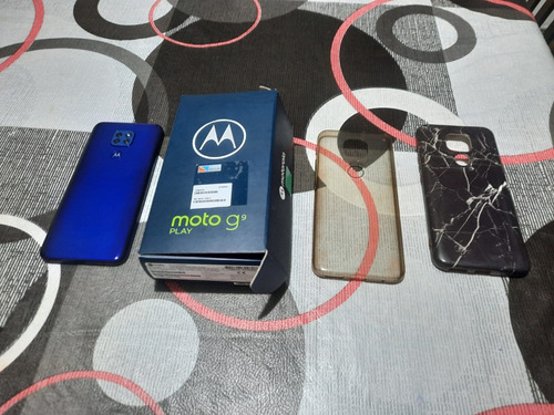 Moto G9 Play Azul Eléctrico