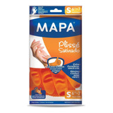 Guantes Mapa Plisse Satinado Pack X5 Unidades Multitalles