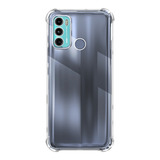 Capinha + Película Hydrogel Hd Para Moto G60 Xt2135 Tela 6.8