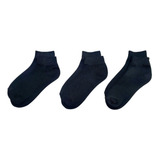 Pack 12 Calcetines Hombre Deportiva Calcetas Negro Bambú